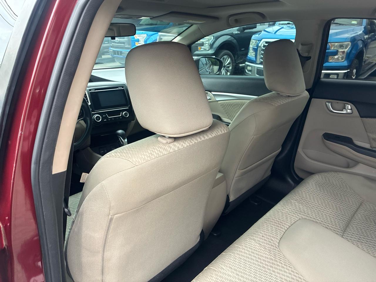 Honda Civic EX Sedan CVT 2014