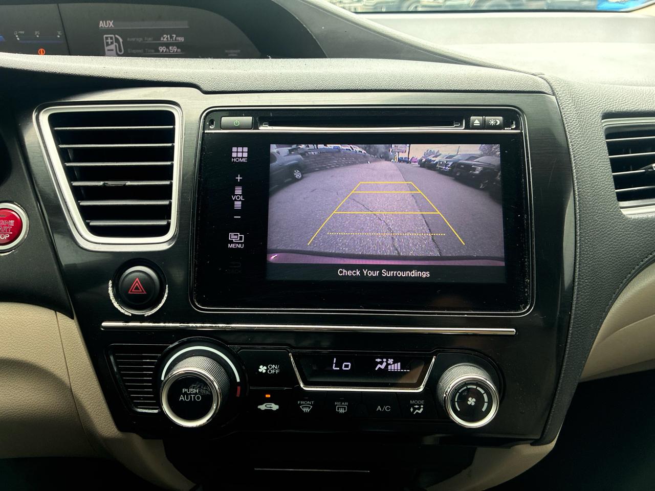 Honda Civic EX Sedan CVT 2014
