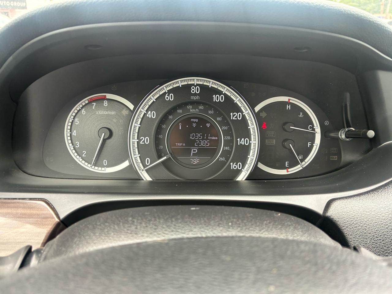 Honda Accord EX-L Sedan CVT 2017
