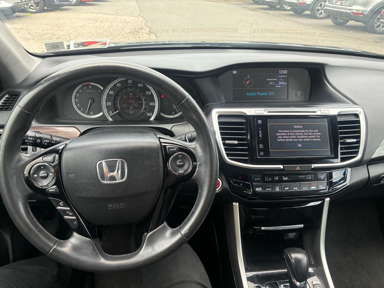Honda Accord EX-L Sedan CVT 2017