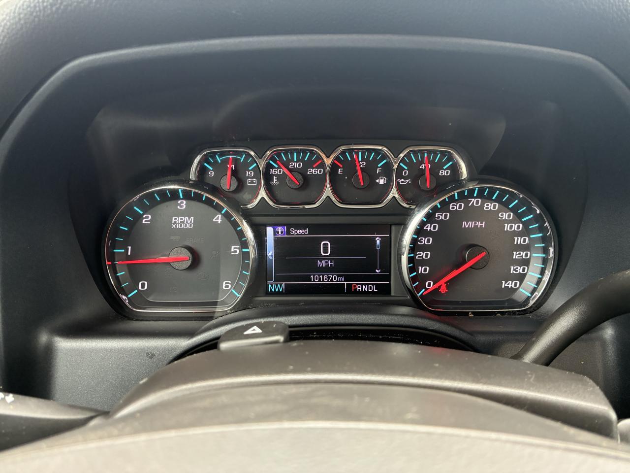 Chevrolet Silverado 1500 LT Double Cab 4WD 2017