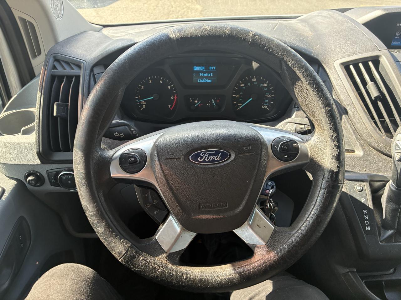 Ford Transit 350 Van HD High Roof 10360lb GVWR Pass. Slide EL 2018