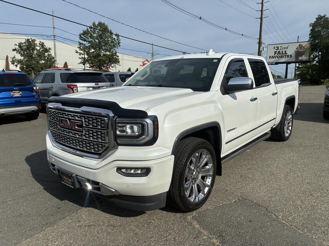 White 2018 GMC Sierra 1500 Pickup Truck Four-Wheel Drive Automatic
