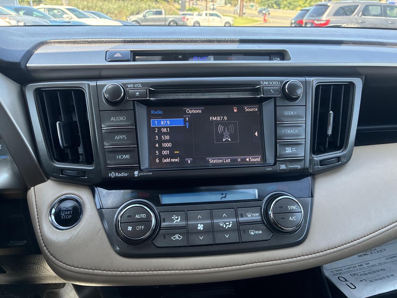 Toyota RAV4 Limited AWD 2015