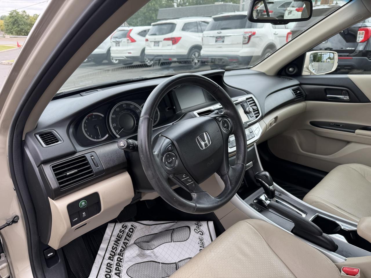 Honda Accord EX-L Sedan CVT 2013