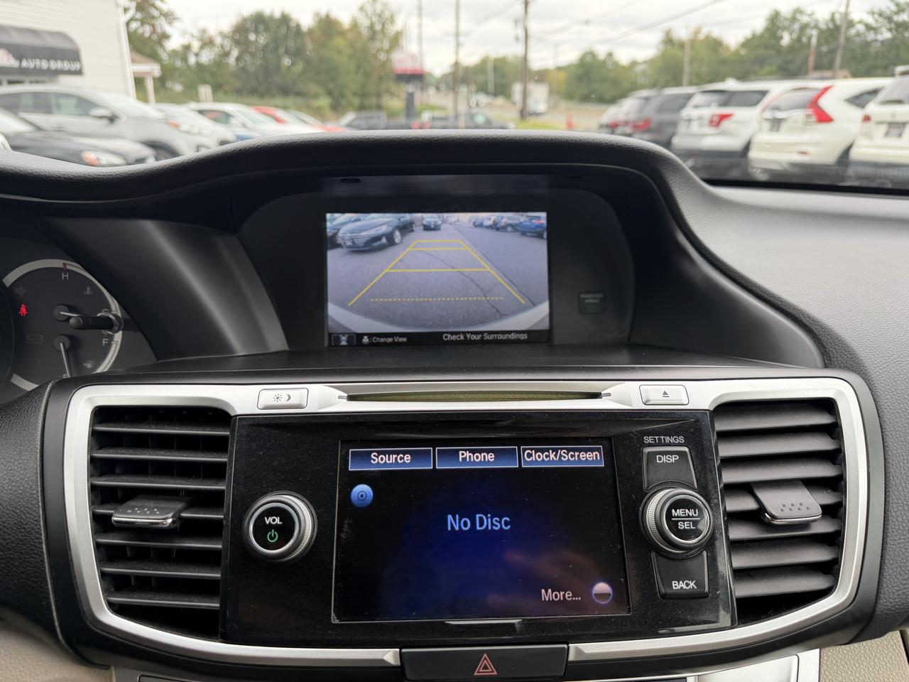 Honda Accord EX-L Sedan CVT 2013