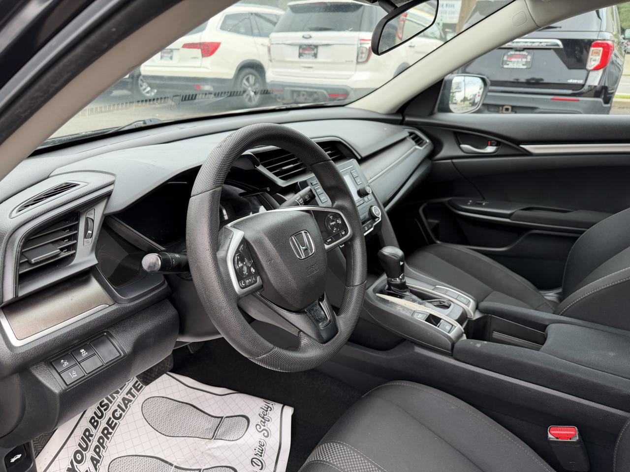 Honda Civic LX Honda Sensing Sedan CVT 2019