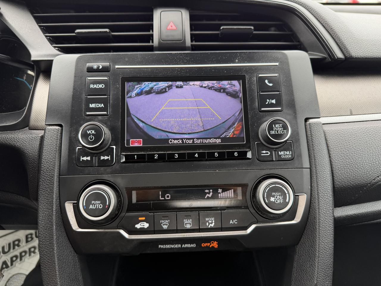 Honda Civic LX Honda Sensing Sedan CVT 2019
