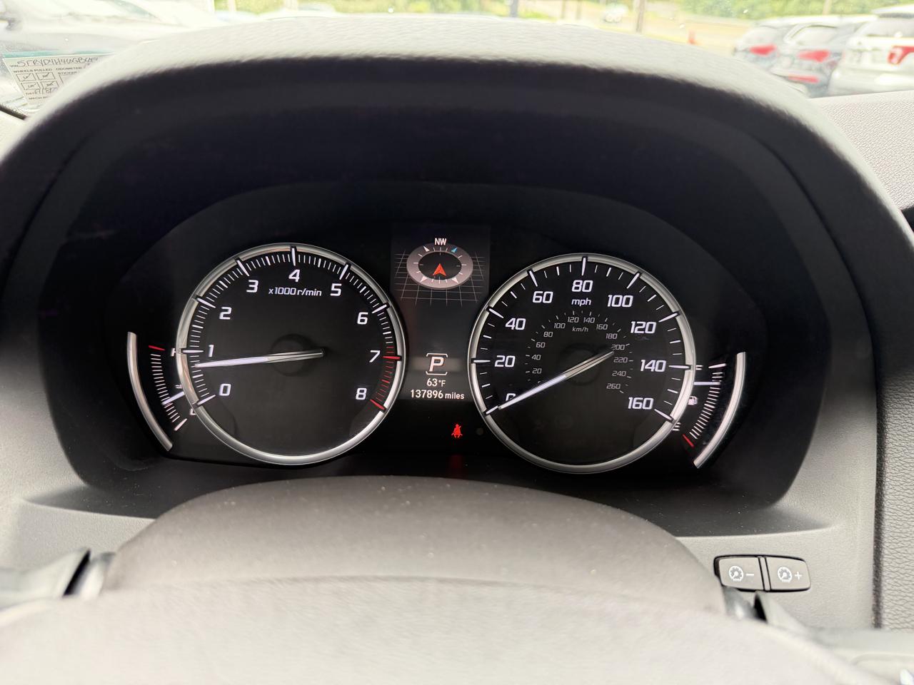 Acura MDX SH-AWD 9-Spd AT w/Tech Package 2016