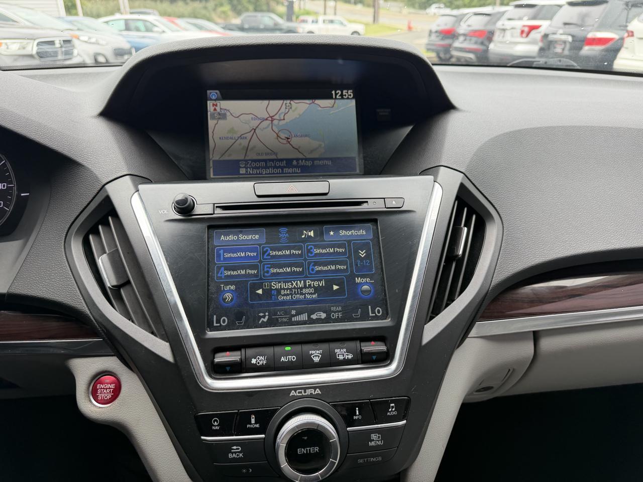 Acura MDX SH-AWD 9-Spd AT w/Tech Package 2016