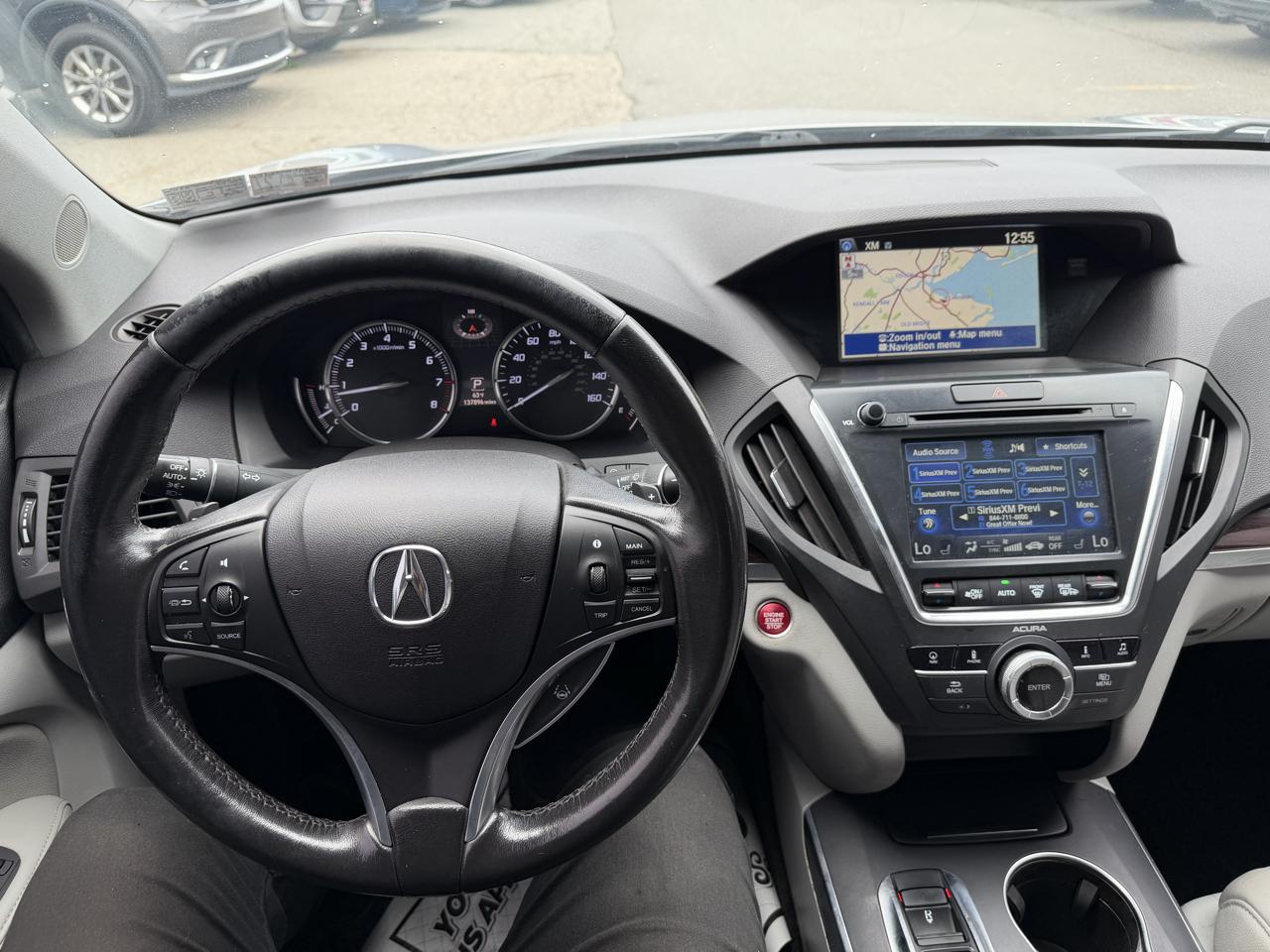 Acura MDX SH-AWD 9-Spd AT w/Tech Package 2016