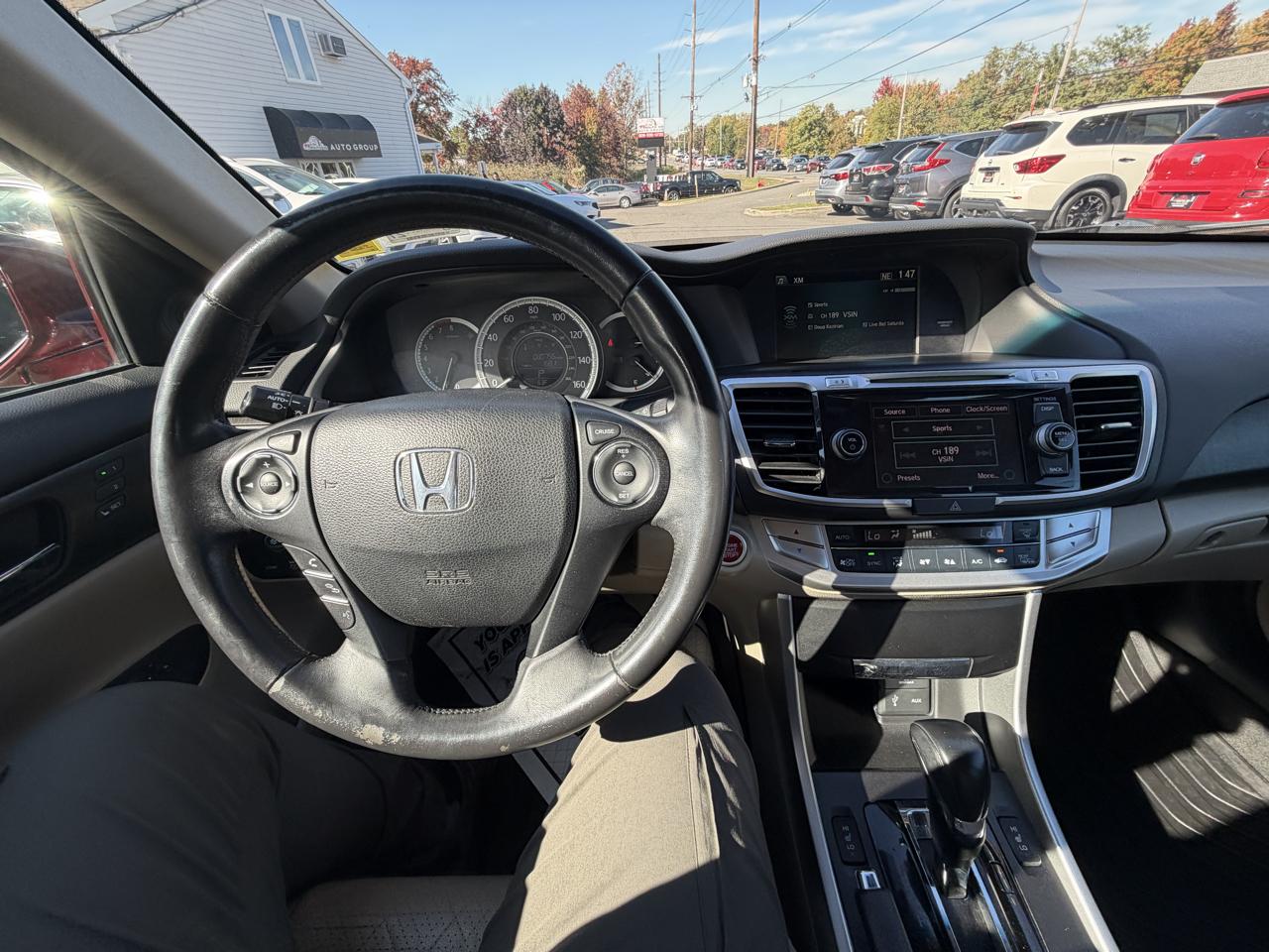 Honda Accord EX-L Sedan CVT 2013