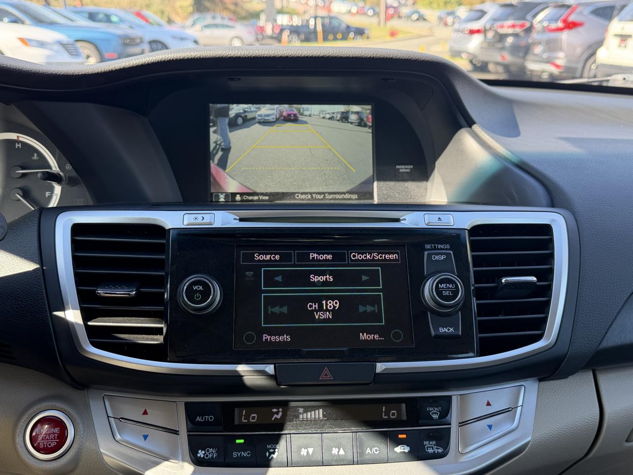 Honda Accord EX-L Sedan CVT 2013