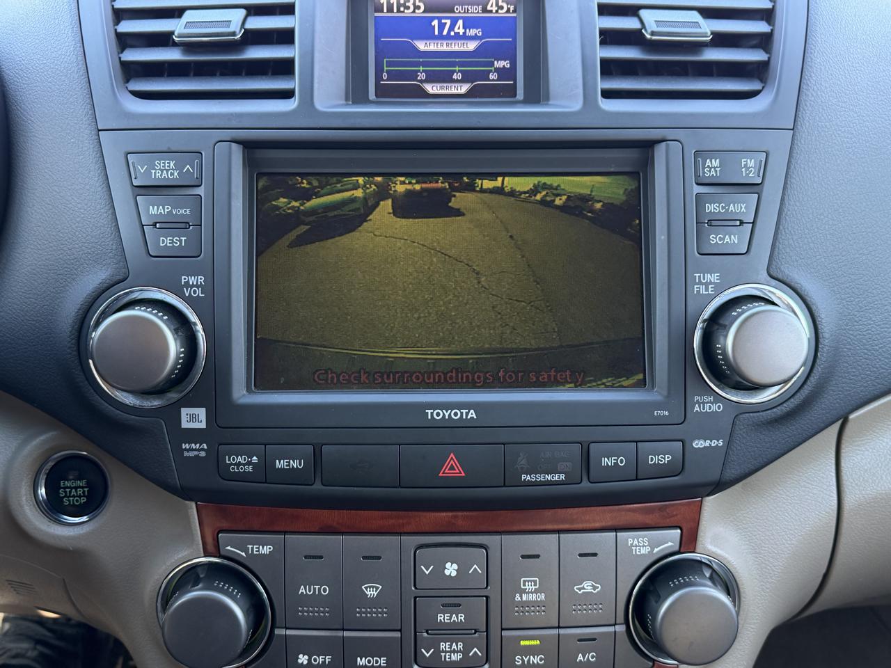 Toyota Highlander Limited 4WD 2009