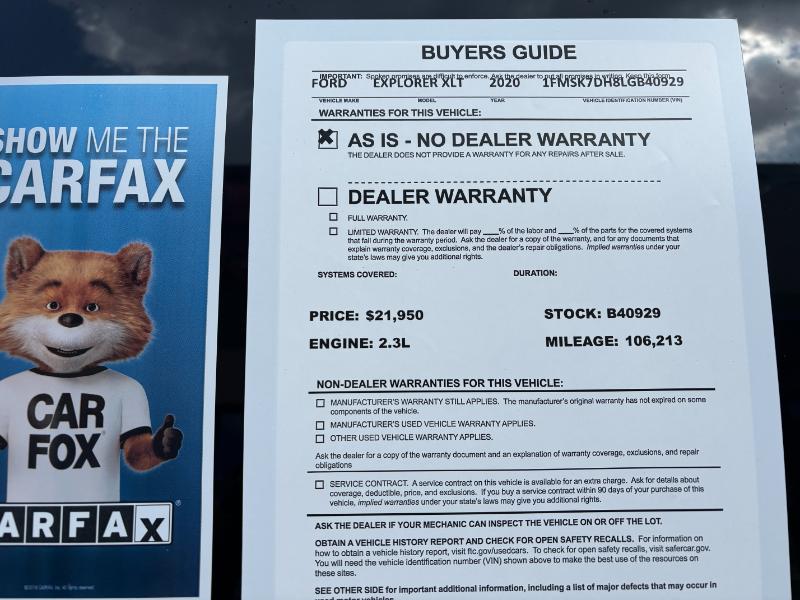 Ford Explorer XLT 2020