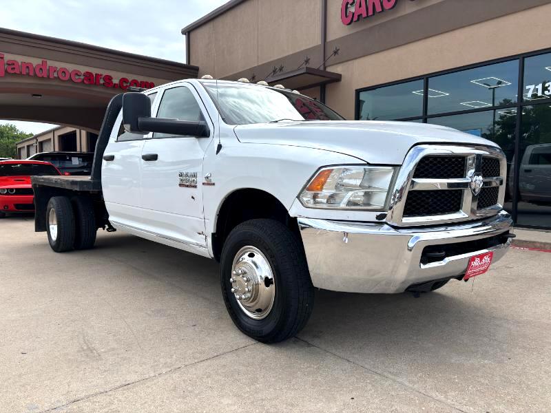 2016 RAM 3500 Crew Cab Flat Bed 4WD DRW