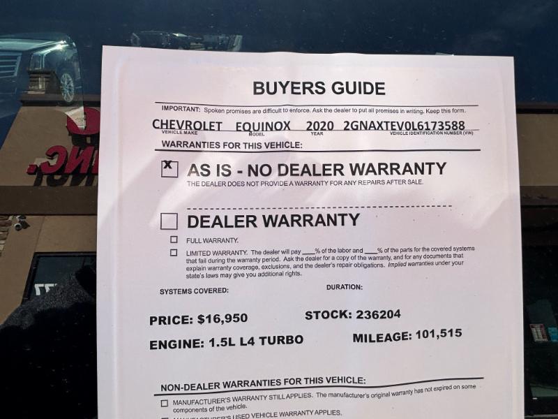 Chevrolet Equinox LT AWD 2020