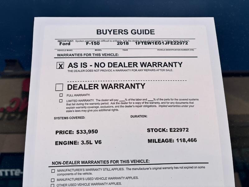 Ford F-150 Platinum SuperCrew 6.5-ft. Bed 4WD 2018