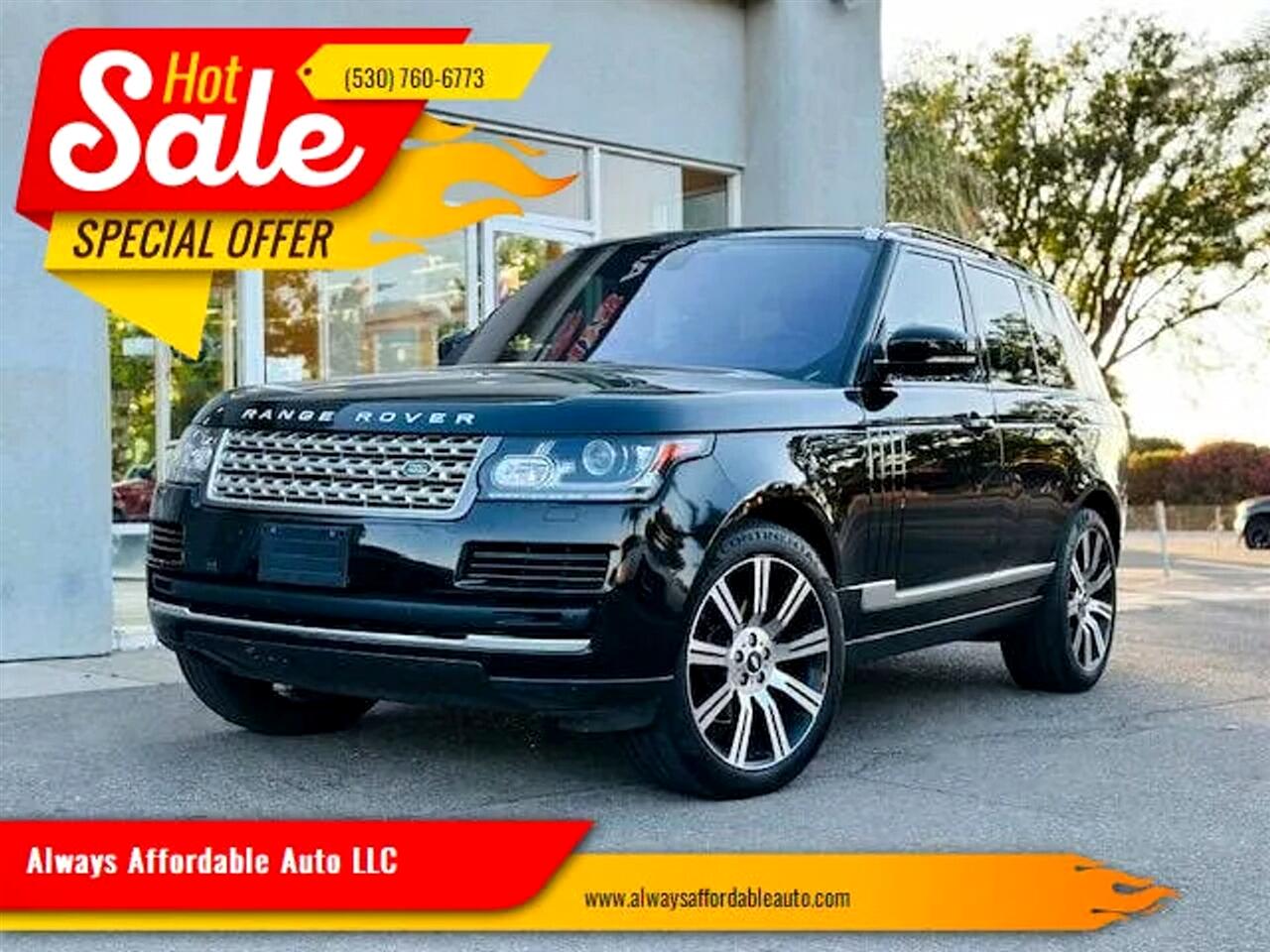 2016 Land Rover Range Rover HSE