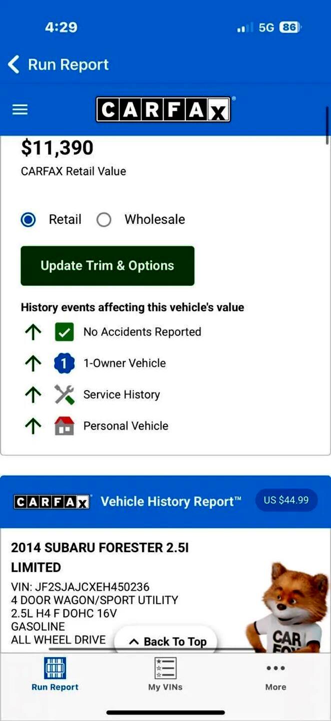 Subaru Forester  2014