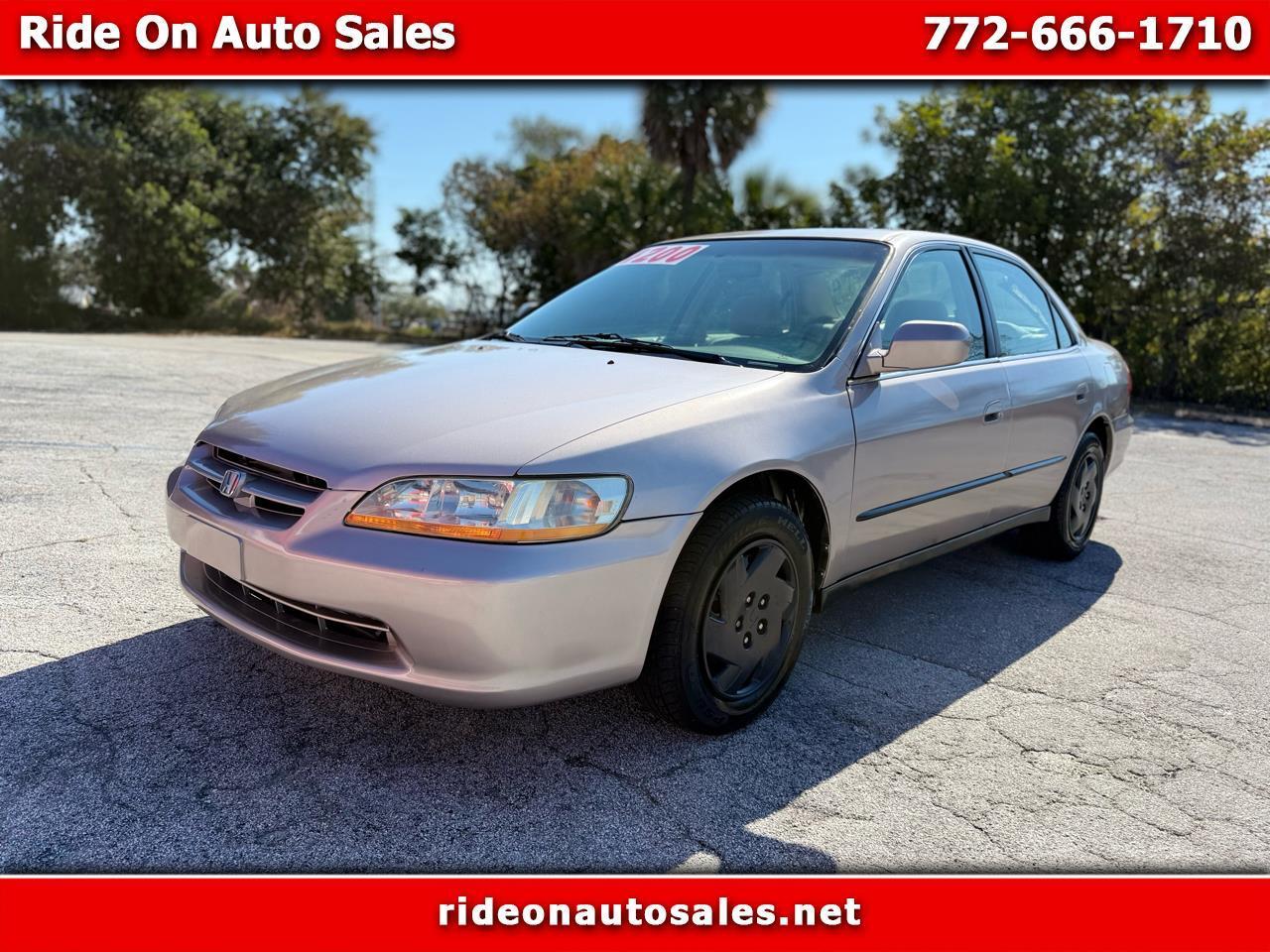 1999 Honda Accord LX V6 sedan