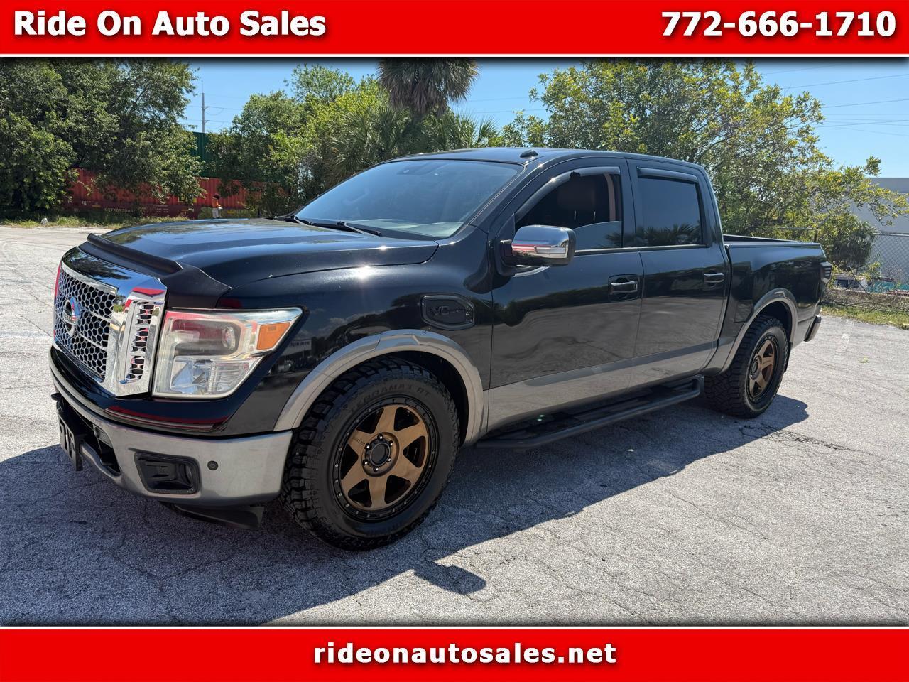 2017 Nissan Titan SV Crew Cab 2WD