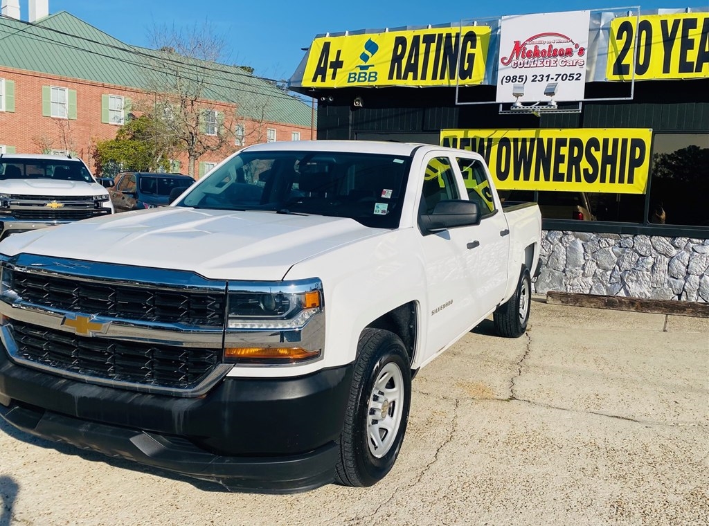 2018 Chevrolet Silverado 1500 Work Truck Crew Cab Long Box 2WD