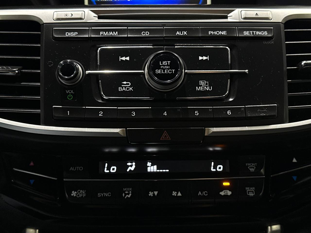Honda Accord LX Sedan CVT 2016