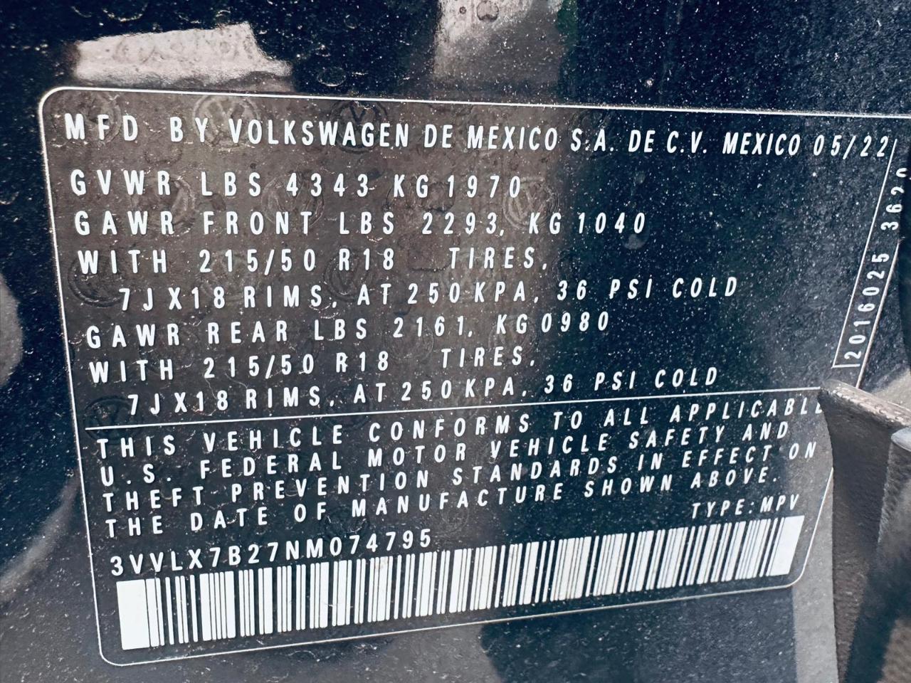 Volkswagen Taos SE 2022