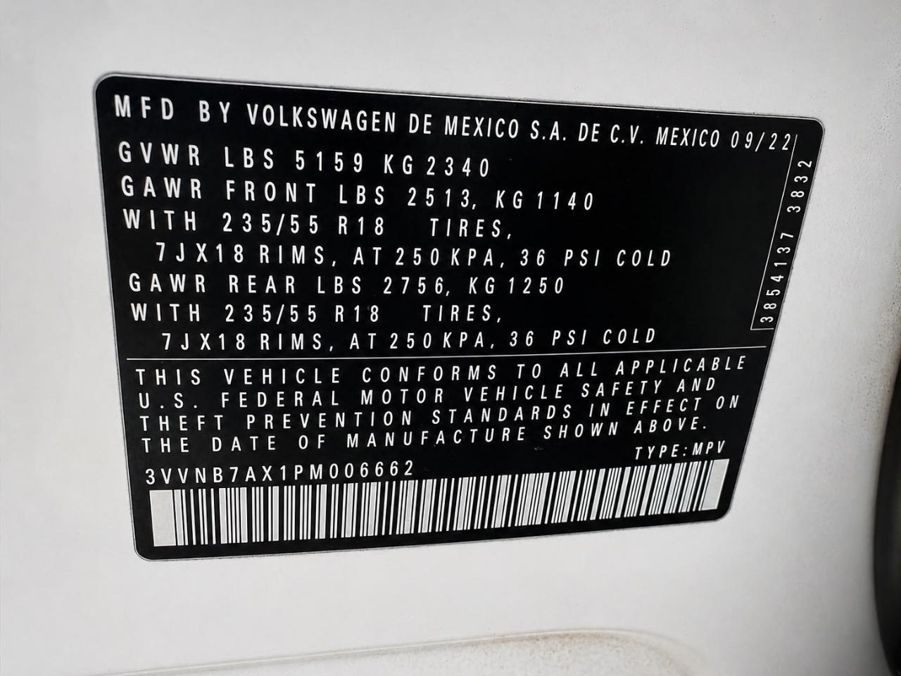 Volkswagen Tiguan SE 2023