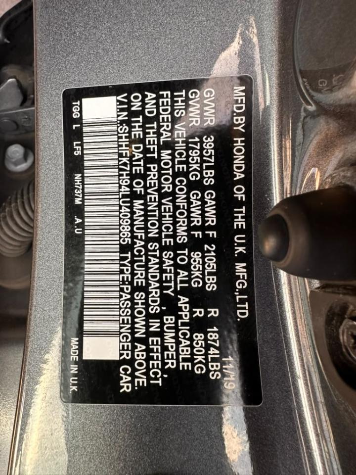 Honda Civic Sport Touring CVT 2020