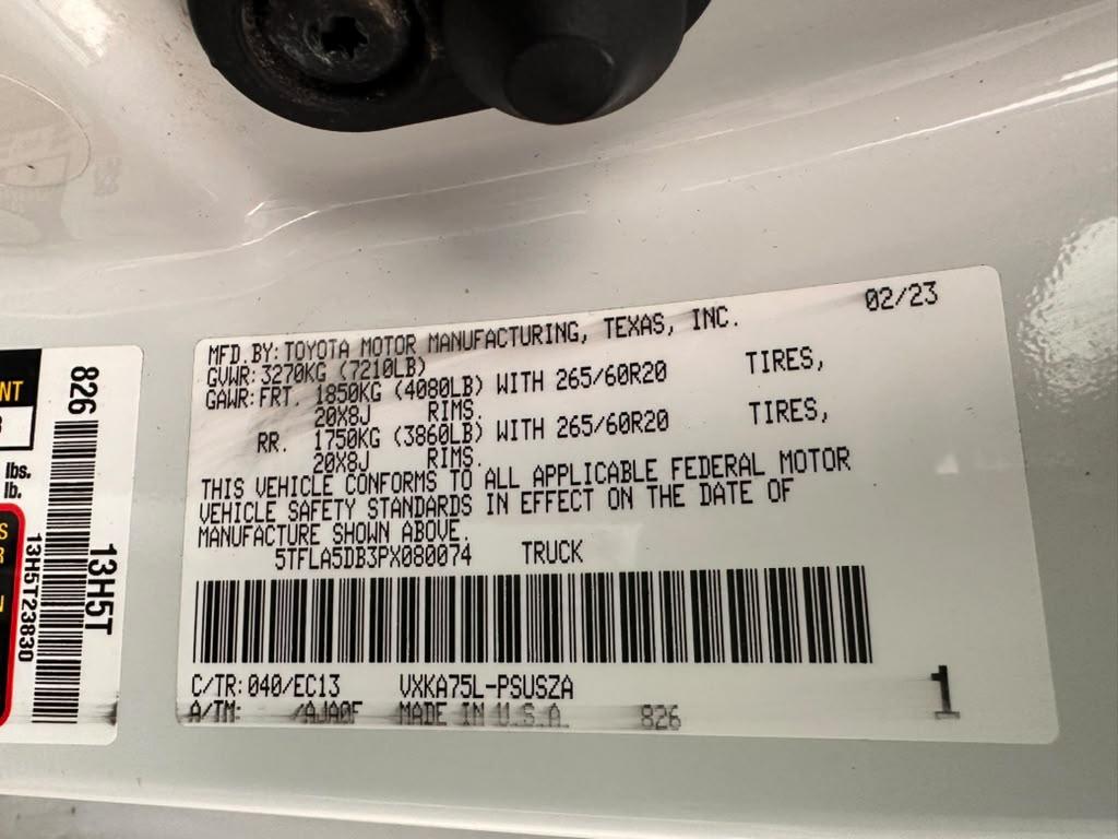 Toyota Tundra SR5 CrewMax 4WD 2023