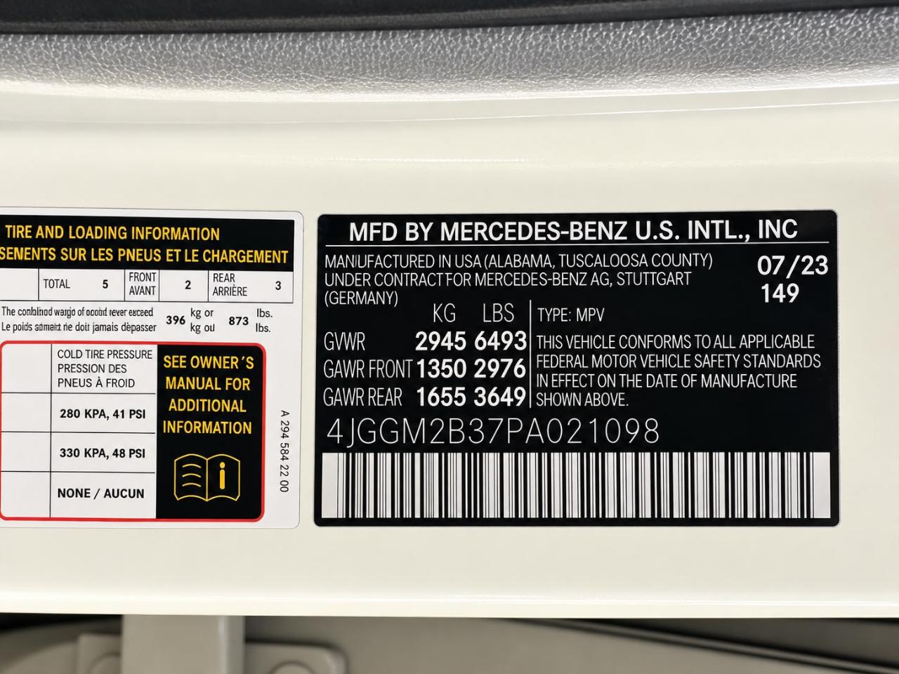Mercedes-Benz EQE 350+ 2023
