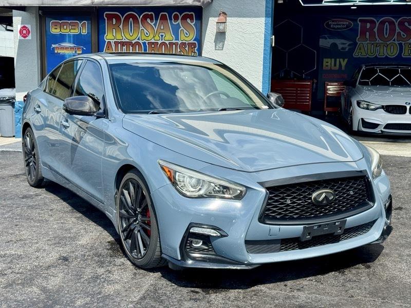 2022 Infiniti Q50 Red Sport 400