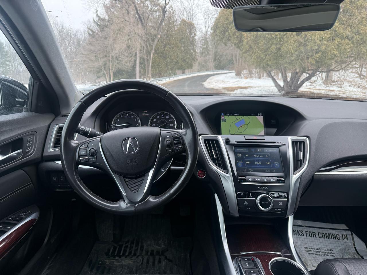 Acura TLX 9-Spd AT w/Technology Package 2015