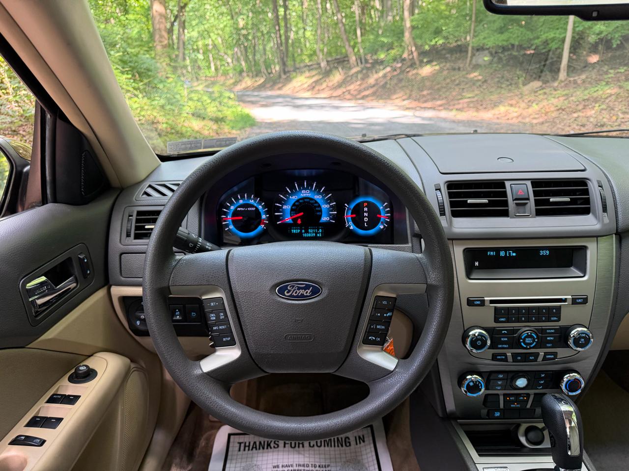 Ford Fusion I4 SE 2011