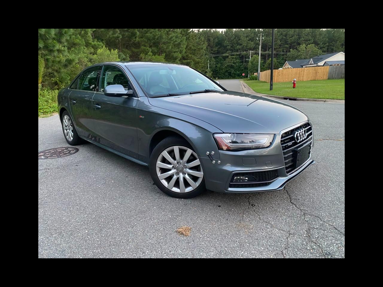 2015 Audi A4 2.0T Sedan quattro Tiptronic