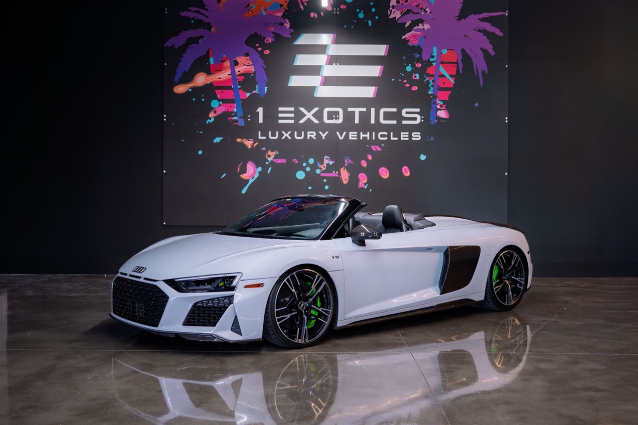 Audi R8 V10 performance quattro Spyder 2021 Audi R8 V10 performance quattro Spyder 2021