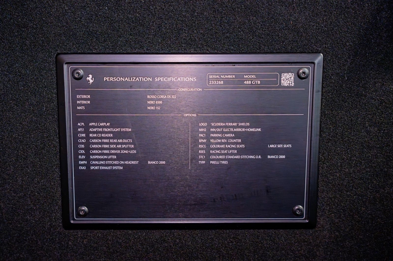 Ferrari 488 GTB Coupe 2018 Ferrari 488 GTB Coupe 2018