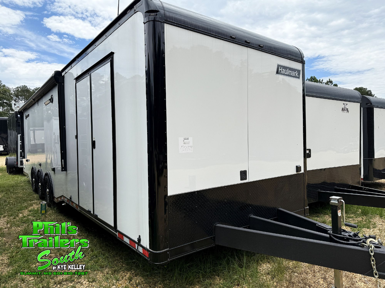 2025 Haulmark Edge Pro 8.5X34 RACE TRAILER CAR HAULER ELECTRIC AWNING