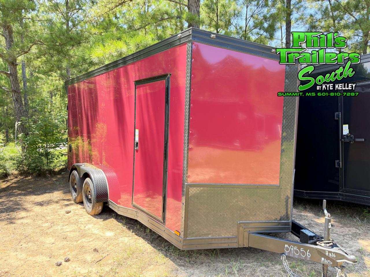 2025 Cynergy Cargo Advanced 7' interior-blk out trim-wing-loading lights