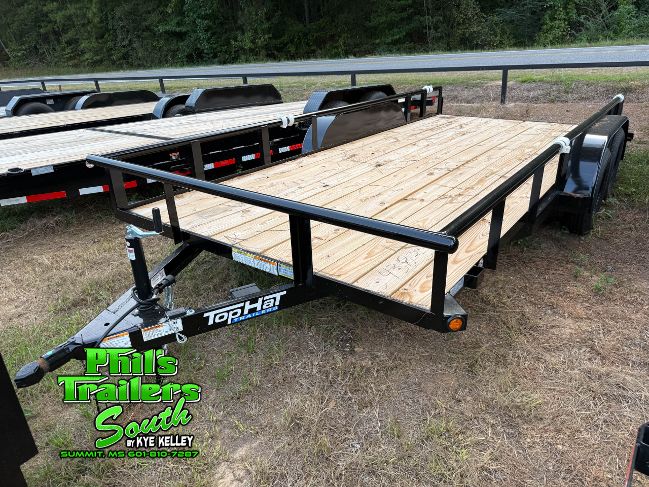 2025 Top Hat 7K UTILITY WOOD 16x83MP-Slide in Ramps-7k