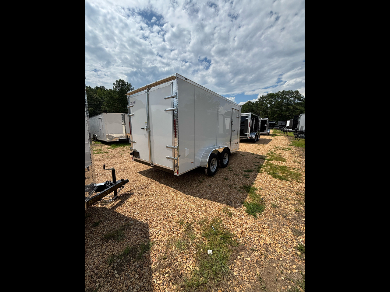 2026 Cynergy Cargo Basic 7X14TA BARN DOORS ON REAR .080 EXTERIOR 78" HGT