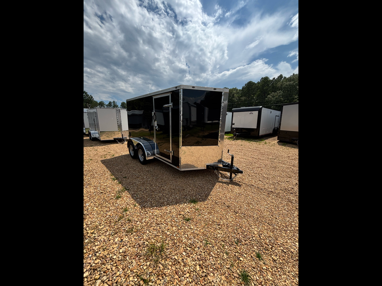 2026 Cynergy Cargo Basic 6X12TA-BARN DOOR-BASIC-.080