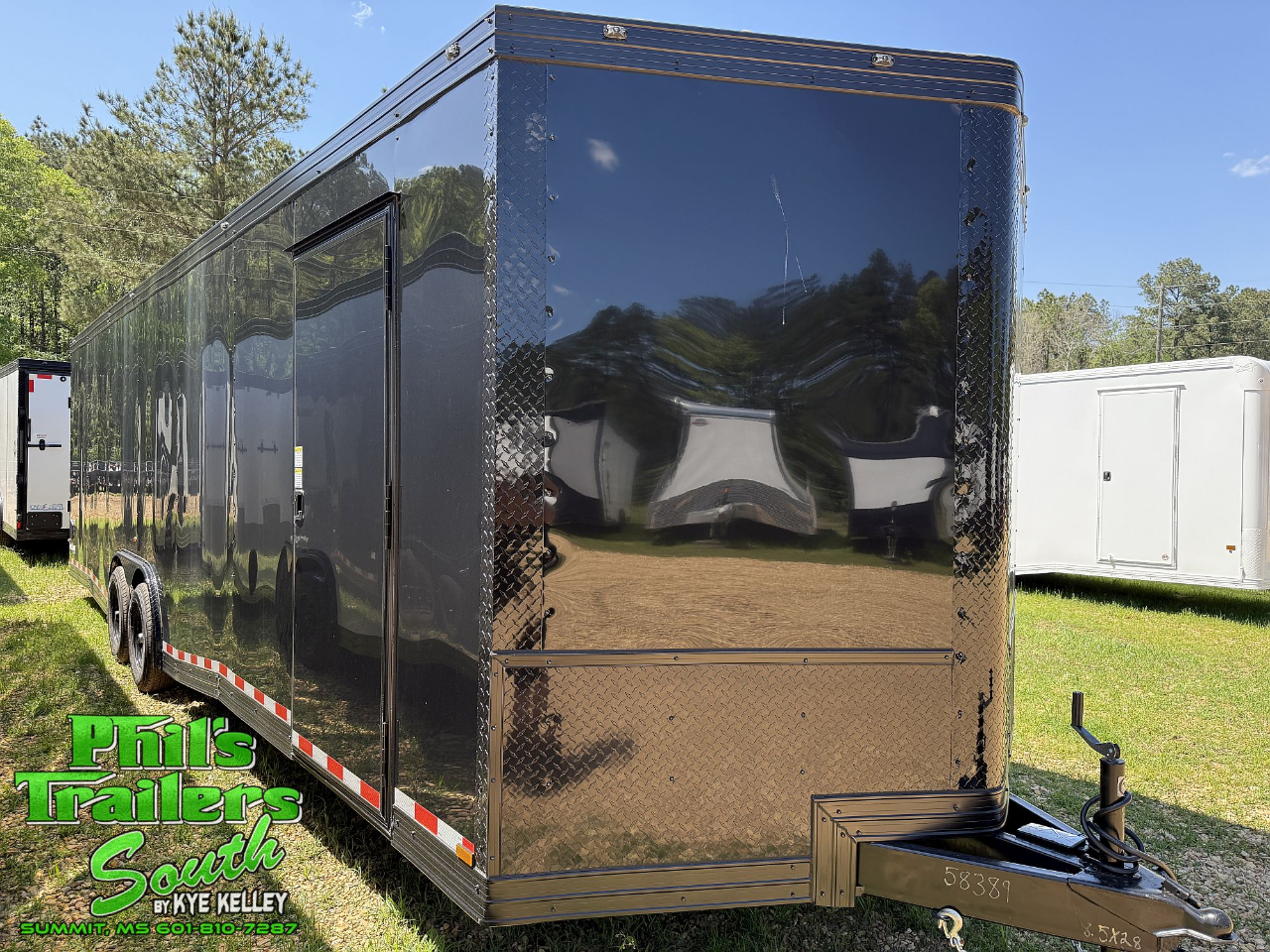 2025 Cynergy Cargo Advanced BLACKOUT -7' INTERIOR HEIGHT -POLYCORE