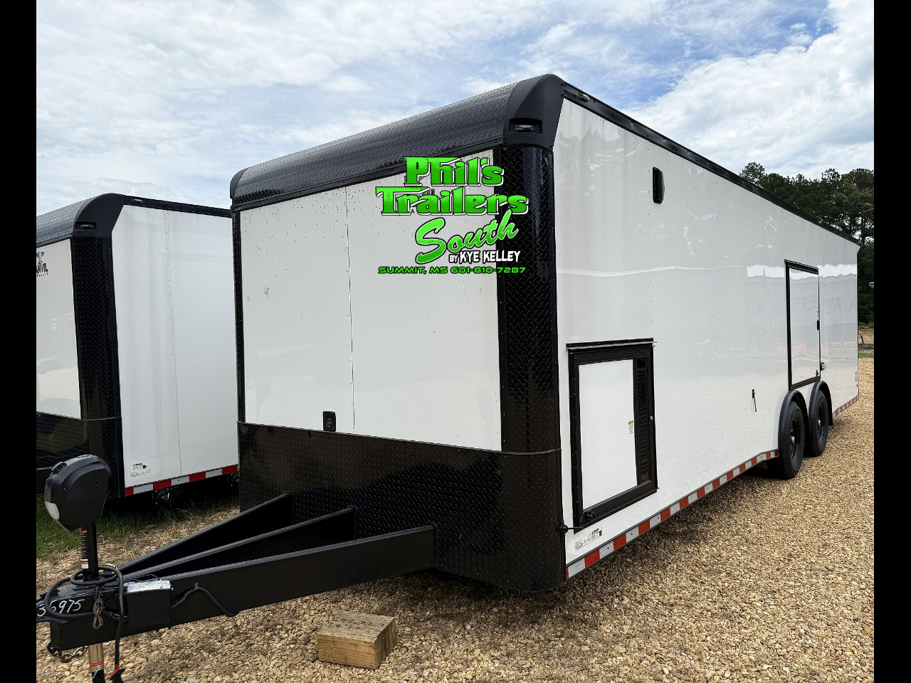 2025 Anvil Trailer LLC Trailer 7' INTERIOR-ESCAPE DOOR-WING-FINISHED INTERIOR