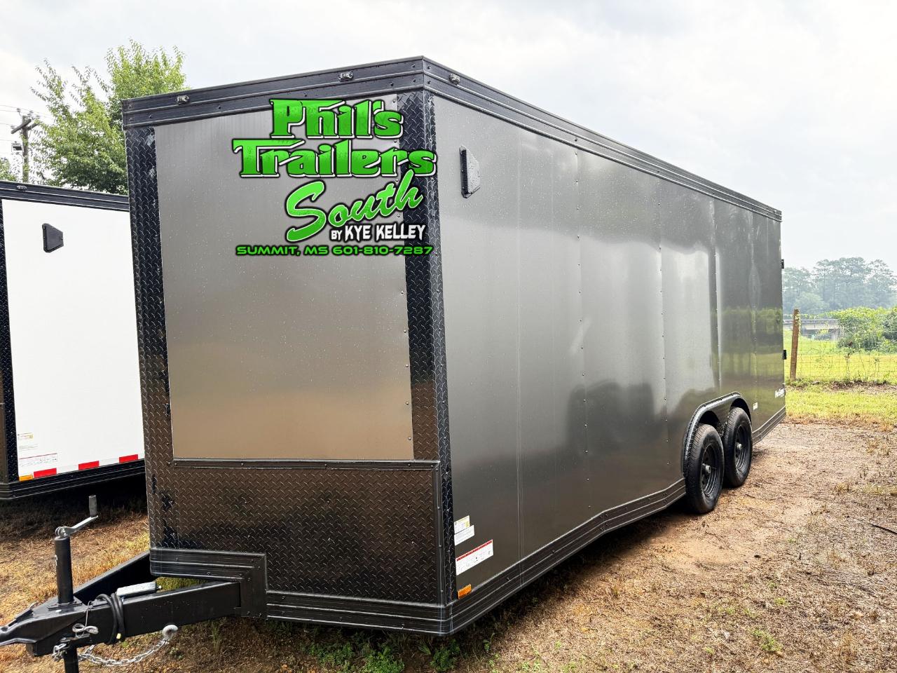 2026 Cynergy Cargo Basic BLK OUT-5200# AXLES-7' INTER-1 PIECE ROOF-POLYCORE