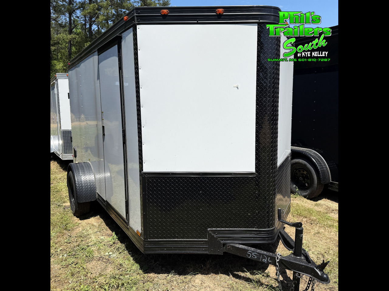 2025 Cynergy Cargo Trailer 6x12' Single Axle Enclosed Cargo w/ Rear Ramp Door