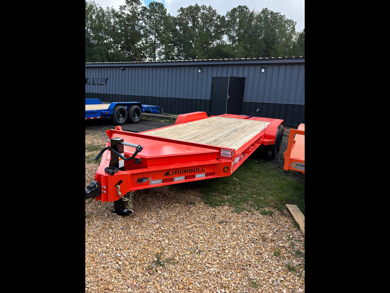 2026 Iron Bull Car-Equipment Trailer 20' EWB EQUIPMENT/CAR HAULER 14K GVWR RAMPAGE RAMP