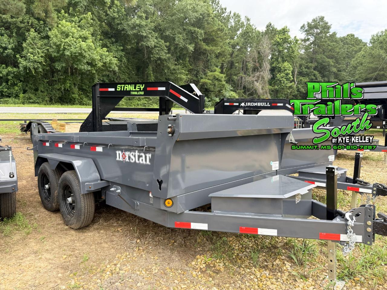 2026 Norstar Trailers Trailer 72"X12' IRONBULL DUMP TRAILER 2-5200# AXLE